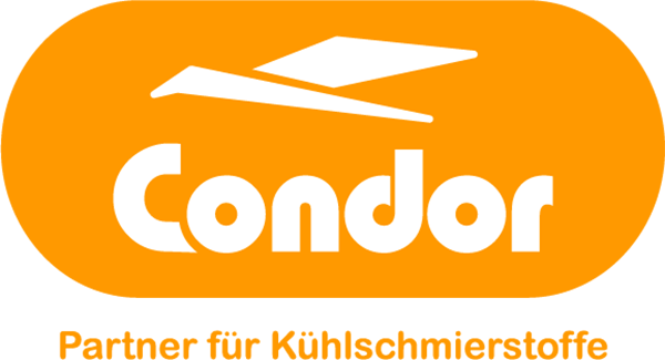 Logo von der Firma Unil in orange und Untertitel "Partner für Kühlschmierstoffe"